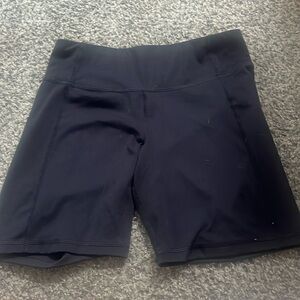 All in motion black biker shorts